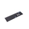 Clavier sans fil - Touches ciseaux - BLUESTORK - AZERTY - Métal - Sil