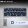 Ensemble Clavier Souris sans fil - BLUESTORK - Pack Mini - Bluetooth & Ensemble Clavier Souris sans fil - BLUESTORK - Pack Mini - Bluetooth &