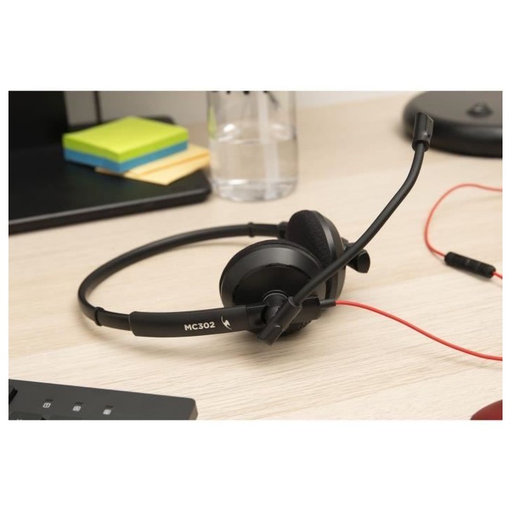 Casque-Micro - BLUESTORK - MC302 - Windows, Mac, Smartphone, Tablette, Consoles ( PS4, Switch, XBOX) - Teletravail Home Office Casque-Micro - BLUESTORK - MC302 - Windows, Mac, Smartphone, Tablette, Consoles ( PS4, Switch, XBOX) - Teletravail Home Office