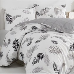 Parure de lit - 1 housse de couette 220 x 240 cm + 2 taies d'oreiller