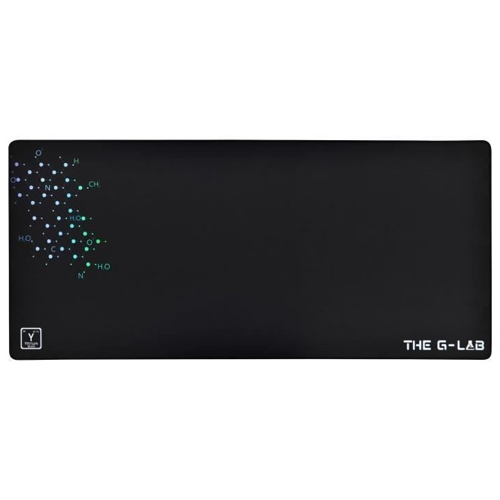 Tapis de Souris - XXL - The G-Lab - PAD YTTRIUM - 900x400x4mm - Noir Tapis de Souris - XXL - The G-Lab - PAD YTTRIUM - 900x400x4mm - Noir
