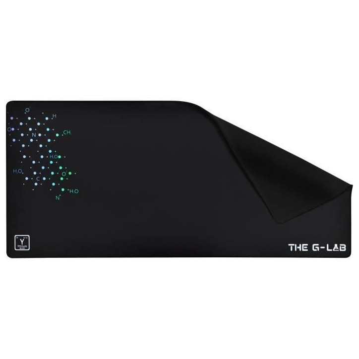 Tapis de Souris - XXL - The G-Lab - PAD YTTRIUM - 900x400x4mm - Noir Tapis de Souris - XXL - The G-Lab - PAD YTTRIUM - 900x400x4mm - Noir