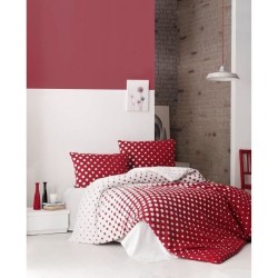 Parure de lit - 1 housse de couette 220 x 240 cm + 2 taies d'oreiller