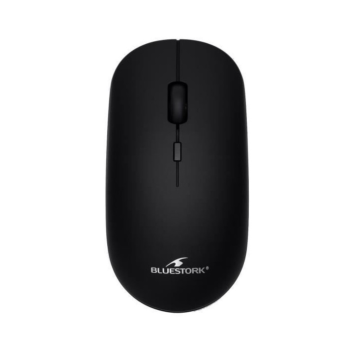 Souris Sans Fil - BLUESTORK - OFFICE 100 - 2.4G + Bluetooth - Rechargeable - PC/MAC - Noir