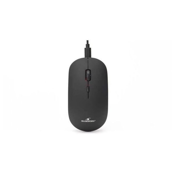 Souris Sans Fil - BLUESTORK - OFFICE 100 - 2.4G + Bluetooth - Rechargeable - PC/MAC - Noir