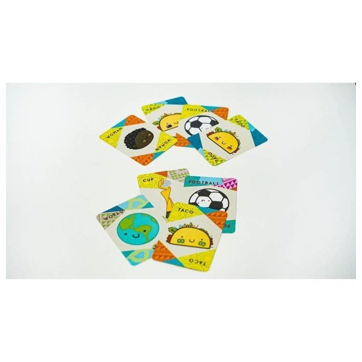 Taco Football Women's World Cup - Jeu d'ambiance - BLUE ORANGE - Rapidité et observation - Des 8 ans Taco Football Women's World Cup - Jeu d'ambiance - BLUE ORANGE - Rapidité et observation - Des 8 ans