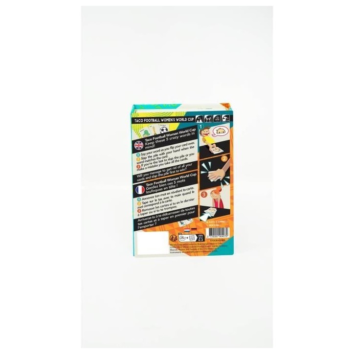 Taco Football Women's World Cup - Jeu d'ambiance - BLUE ORANGE - Rapidité et observation - Des 8 ans Taco Football Women's World Cup - Jeu d'ambiance - BLUE ORANGE - Rapidité et observation - Des 8 ans