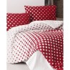 Parure de lit - 1 housse de couette 220 x 240 cm + 2 taies d'oreiller