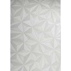 Buffet - Blanc laqué brillant - 3 Portes - PARIGI - L 181 x P 42 x H