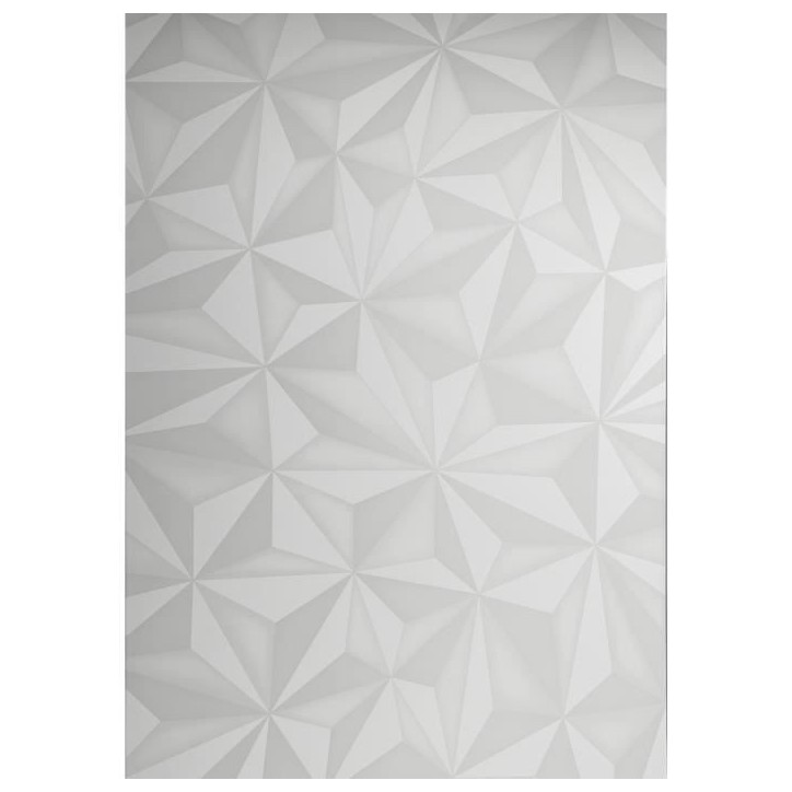 Buffet - Blanc laqué brillant - 3 Portes - PARIGI - L 181 x P 42 x H 84 cm
