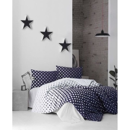 Parure de lit - 1 housse de couette 220 x 240 cm + 2 taies d'oreiller