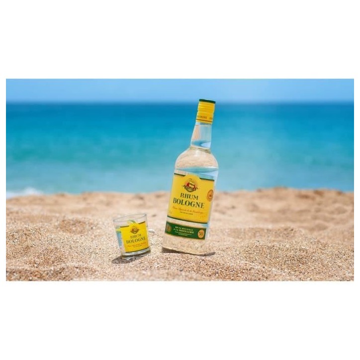 Rhum Bologne - Rhum agricole blanc - Guadeloupe - 50%vol - 100cl