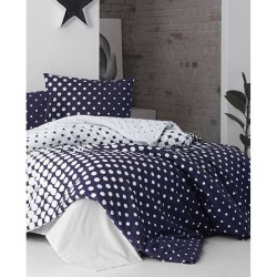 Parure de lit - 1 housse de couette 220 x 240 cm + 2 taies d'oreiller
