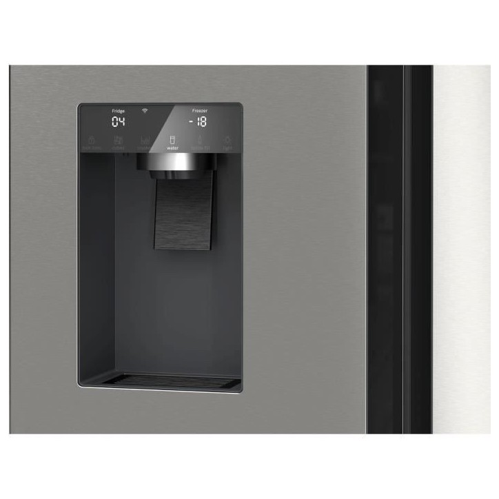 Réfrigérateur combiné - BOSCH SER6 - KFD96APEA - Multi-portes - Classe E - 375 L - 183 x 90,5 x 73,1 cm - Acier brossé Réfrigérateur combiné - BOSCH SER6 - KFD96APEA - Multi-portes - Classe E - 375 L - 183 x 90,5 x 73,1 cm - Acier brossé