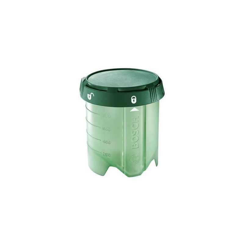 Pistolet a peinture BOSCH - Godet 1L SDS - PFS 3000/5000 - Vert - Rég Pistolet a peinture BOSCH - Godet 1L SDS - PFS 3000/5000 - Vert - Rég