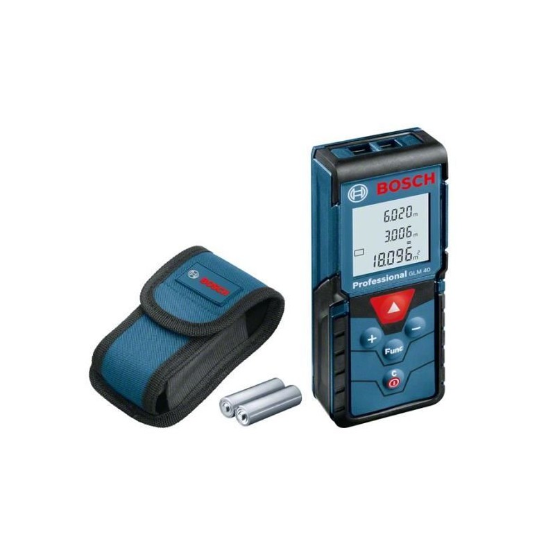 Télémetre Laser GLM 40 Professional en boîte carton - BOSCH - 06010