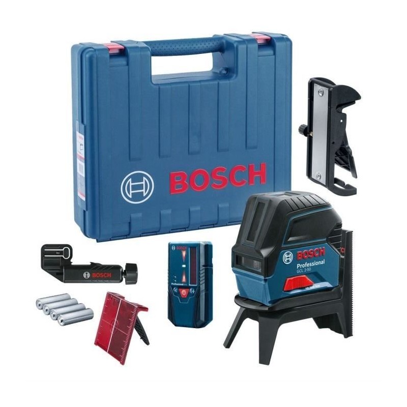 Niveau Laser - BOSCH PROFESSIONAL - GCL 2-50 - 2 Lignes - Portée 50m Niveau Laser - BOSCH PROFESSIONAL - GCL 2-50 - 2 Lignes - Portée 50m