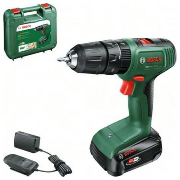 Perceuse Visseuse EasyImpact 18V-40 (1x 1,5Ah) + AL18V-20 in carrying case