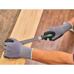 Bosch Set de 3 râpes (râpes a bois robustes plates/rondes/demi-ronde