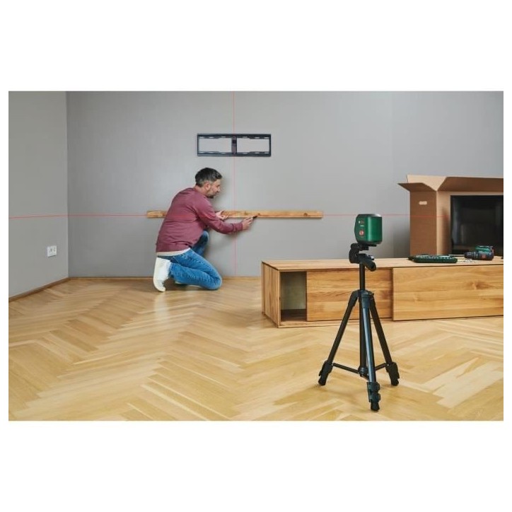 Bosch Laser lignes UniversalLevel 2 - Rouge + Set