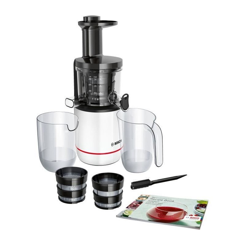 Extracteur de jus - BOSCH - MESM500W VitaExtract - Blanc/chrome - 150