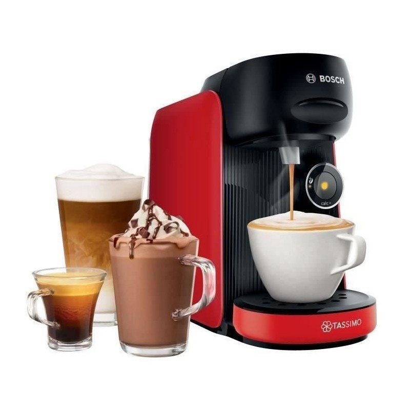 Machine a café + 3 packs T-discs - BOSCH - TASSIMO FINESSE TAS163E -