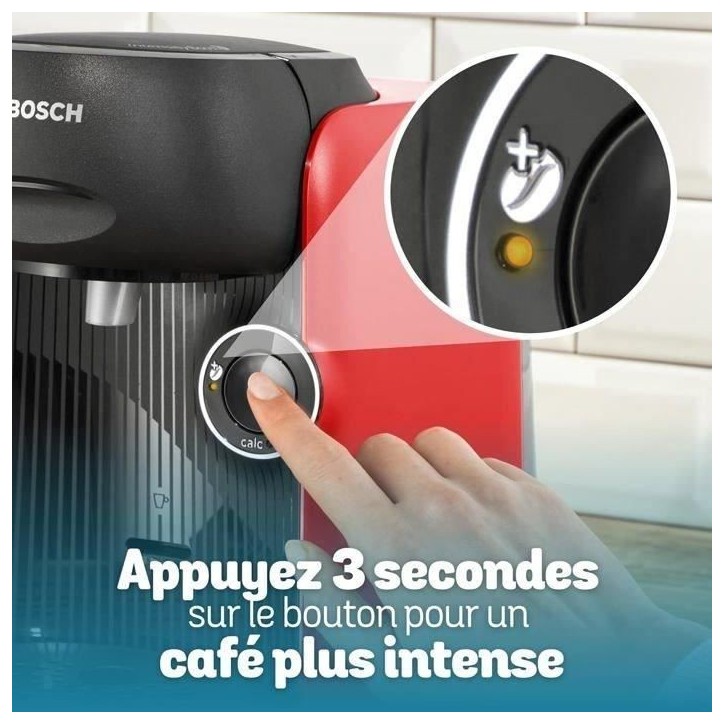 Machine a café + 3 packs T-discs - BOSCH - TASSIMO FINESSE TAS163E - 1400 W - 0,7 L - Multi-boissons - IntensityBoost - Noir Machine a café + 3 packs T-discs - BOSCH - TASSIMO FINESSE TAS163E - 1400 W - 0,7 L - Multi-boissons - IntensityBoost - Noir