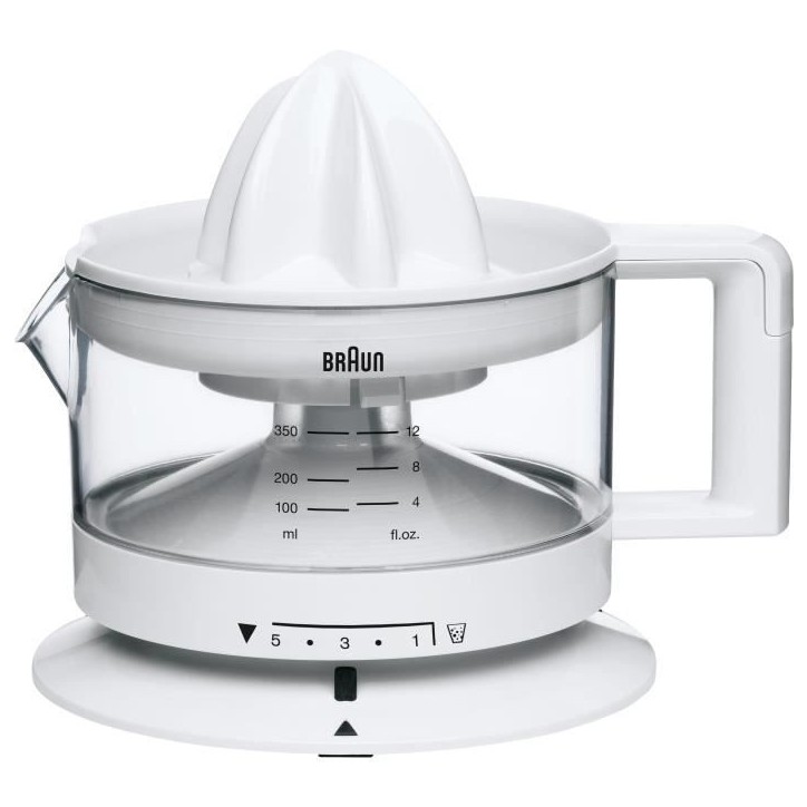 Presse-agrumes Braun Presse agrumes BRAUN CJ3000WH blanc