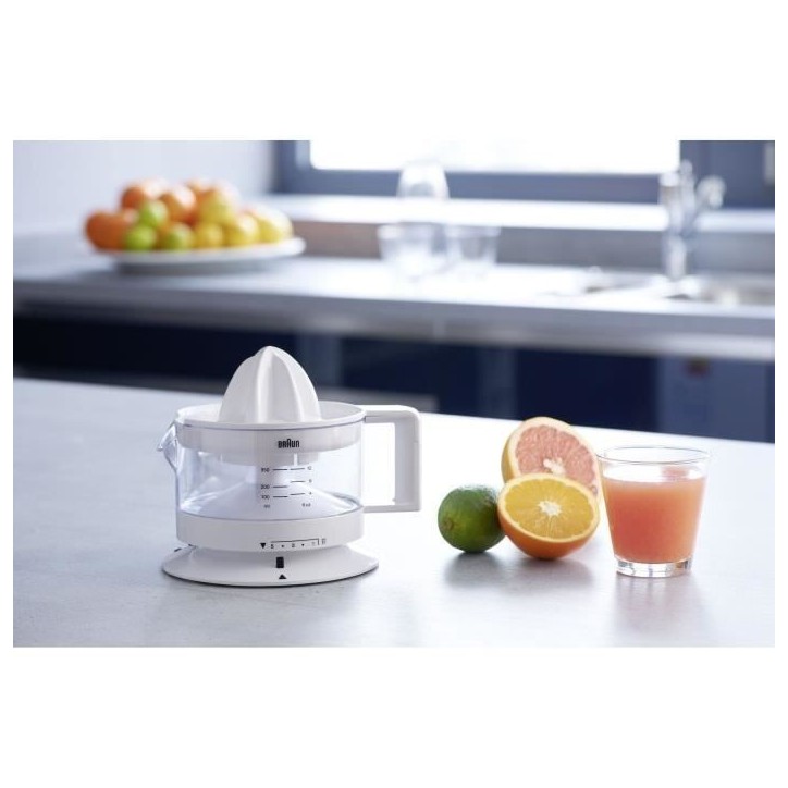Presse-agrumes Braun Presse agrumes BRAUN CJ3000WH blanc