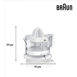 Presse-agrumes Braun Presse agrumes BRAUN CJ3000WH blanc