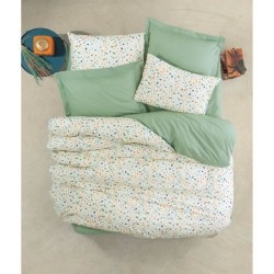 Parure de lit - 1 housse de couette 220 x 240 cm + 2 taies d'oreiller
