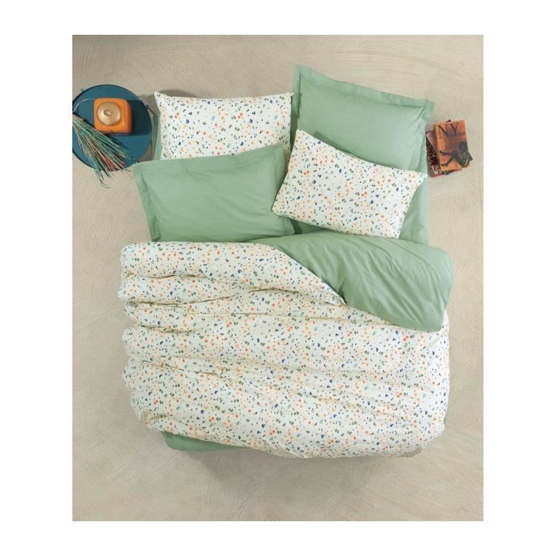 Parure de lit - 1 housse de couette 220 x 240 cm + 2 taies d'oreiller