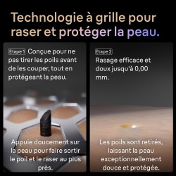 Rasoir électrique - BRAUN - Series 9 9610s - 240 V - Autonomie 60 min