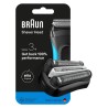 Tete de rasoir BRAUN Series 3+ - 2 grilles - Peigne MicroComb - 100 %