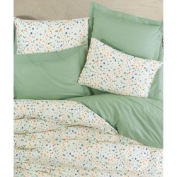 Parure de lit - 1 housse de couette 220 x 240 cm + 2 taies d'oreiller