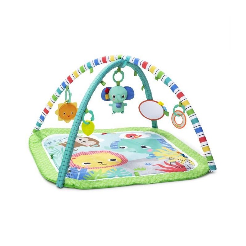 BRIGHT STARTS Tapis d'éveil bébé au sol évolutif pliable- Jungle V