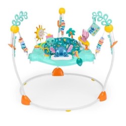 DISNEY BABY -STITCH- Aire d'éveil bébé multi-jouets, siege sauteur