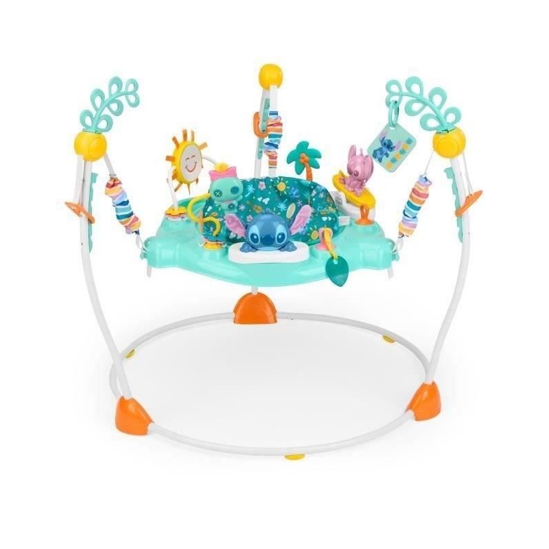 DISNEY BABY -STITCH- Aire d'éveil bébé multi-jouets, siege sauteur