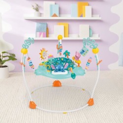 DISNEY BABY -STITCH- Aire d'éveil bébé multi-jouets, siege sauteur