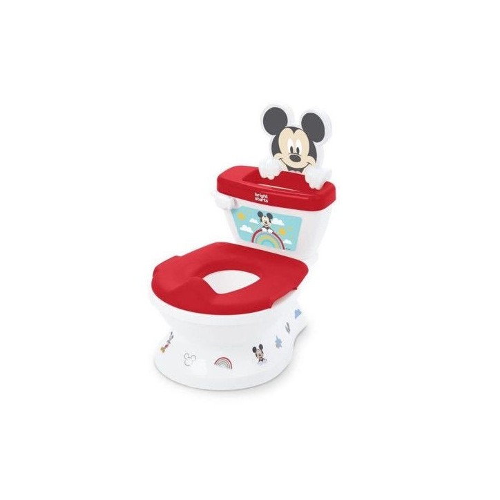 DISNEY BABY - MICKEY- Mini toilette avec réducteur de lunette de toilette inclus, 2 en 1, MySize, Pot amovible facile a nettoye