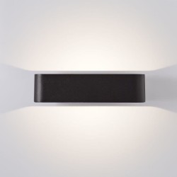 Applique extérieure - BRILLIANT - GOLDA - LED - Noir - IP54