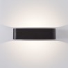 Applique extérieure - BRILLIANT - GOLDA - LED - Noir - IP54