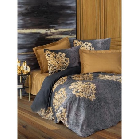 Parure de lit - 1 housse de couette 220 x 240 cm + 2 taies d'oreiller
