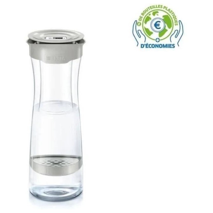 Bouteille et carafe filtrante Brita Bouteille filtrante blanc graphite - 1 filtre MicroDisc inclus