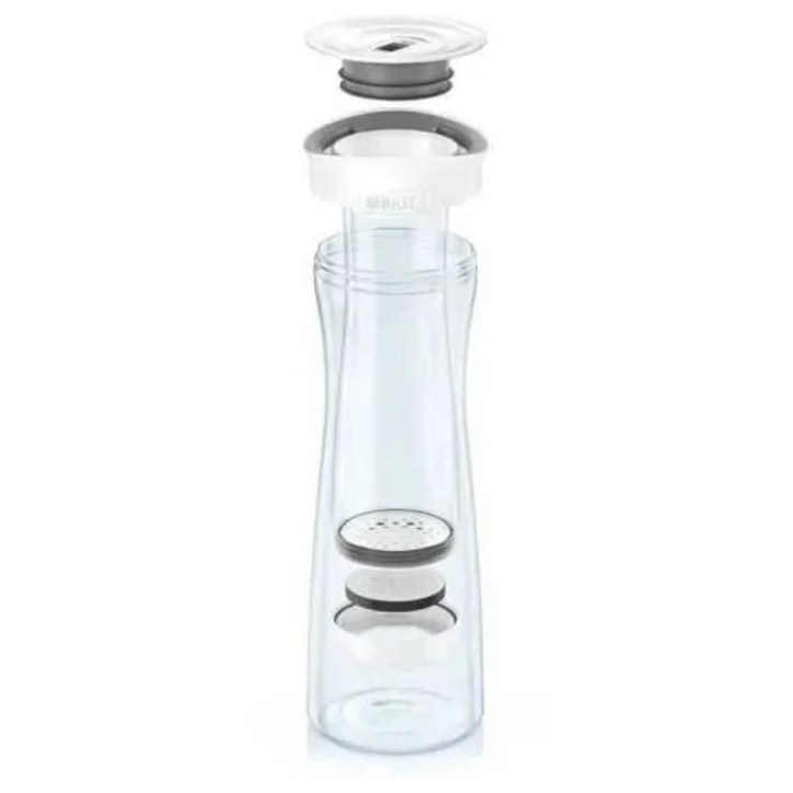 Bouteille et carafe filtrante Brita Bouteille filtrante blanc graphite - 1 filtre MicroDisc inclus