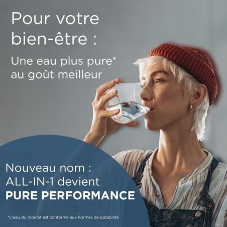 Cartouche BRITA - MAXTRA PRO Pure Performance All-In-1 - Pack de 6 - Jusqu'a 900L d'eau filtrée