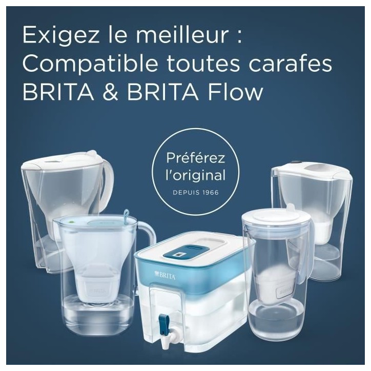 Cartouche BRITA - MAXTRA PRO Pure Performance All-In-1 - Pack de 6 - Jusqu'a 900L d'eau filtrée
