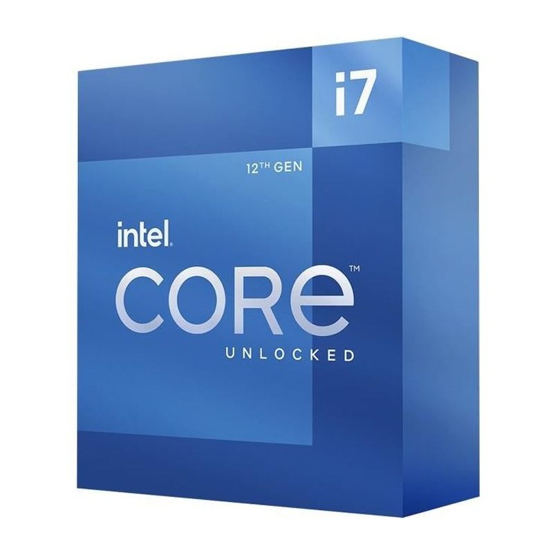 Processeur - INTEL - Core i7-12700K - 12 coeurs (8P+4E) - Socket LGA17