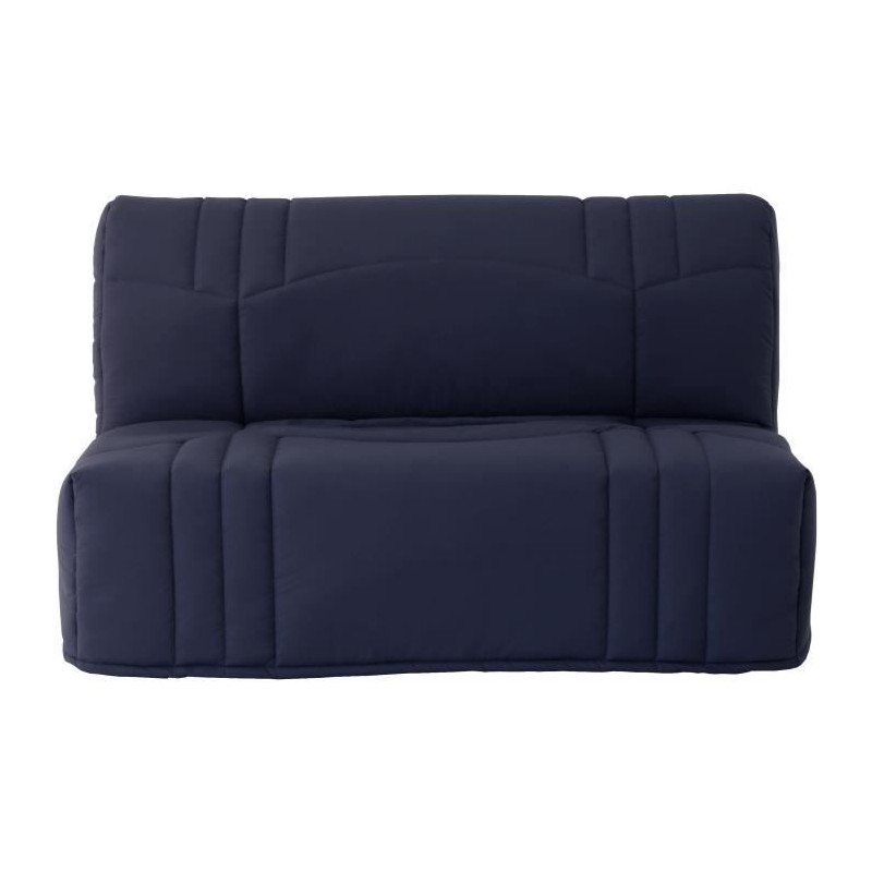 Banquette BZ DREAM - Tissu 100% Coton bleu foncé - Couchage 140x190 c