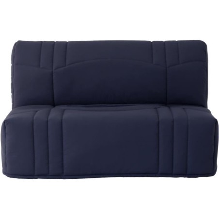 Banquette BZ DREAM - Tissu 100% Coton bleu foncé - Couchage 140x190 c